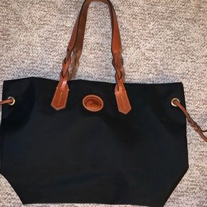 Dooney & Bourke Nylon and Leather Shopper.